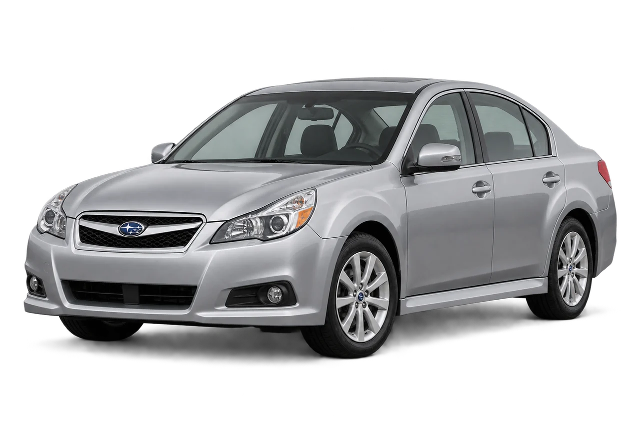 subaru Legacy · BM/BR (2009–2014) · Kartos iliustracija