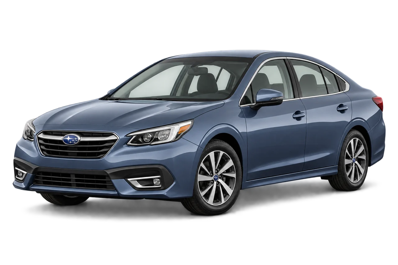 subaru Legacy · Modelio iliustracija