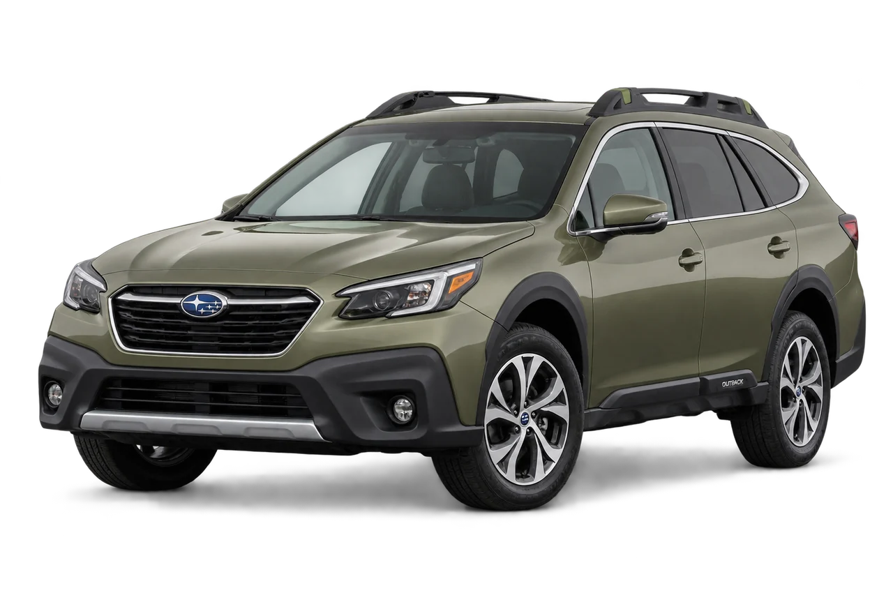 subaru Outback · Modelio iliustracija