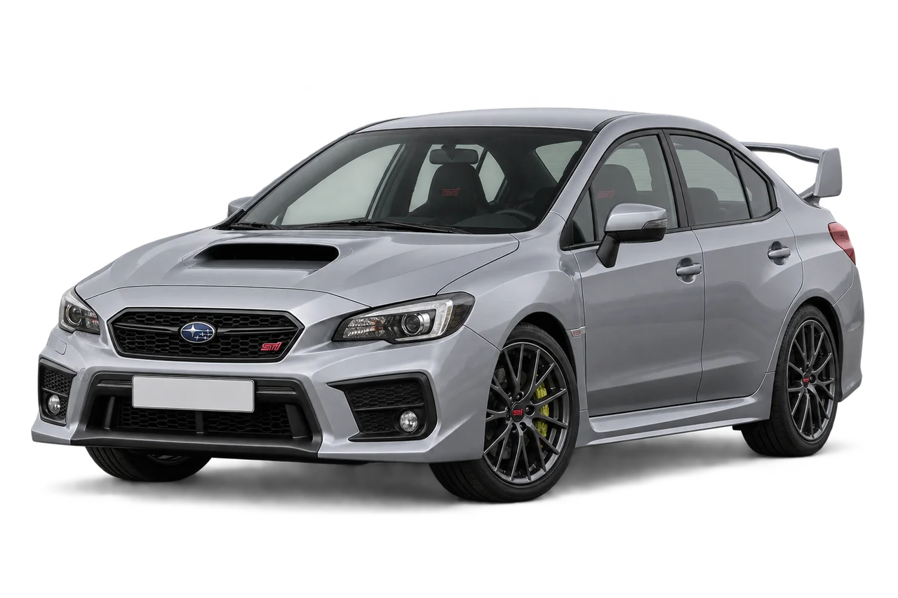 subaru WRX STI · Modelio iliustracija