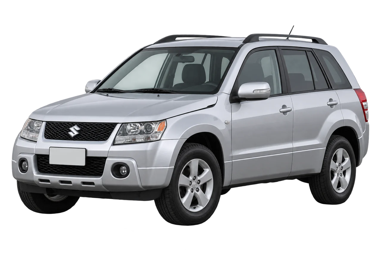 suzuki Grand Vitara · Mk2 (2005–2015) · Kartos iliustracija