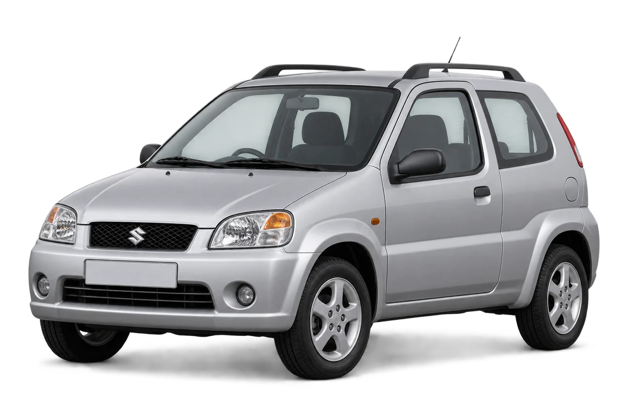 suzuki Ignis · Mk1 (2000–2008) · Kartos iliustracija