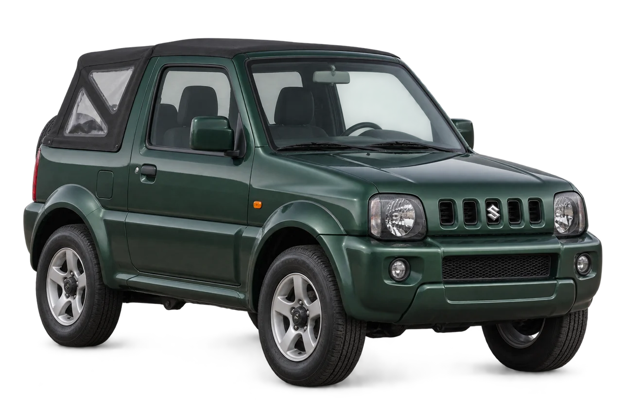 suzuki Jimny · Mk3 (1998–2018) · Kartos iliustracija