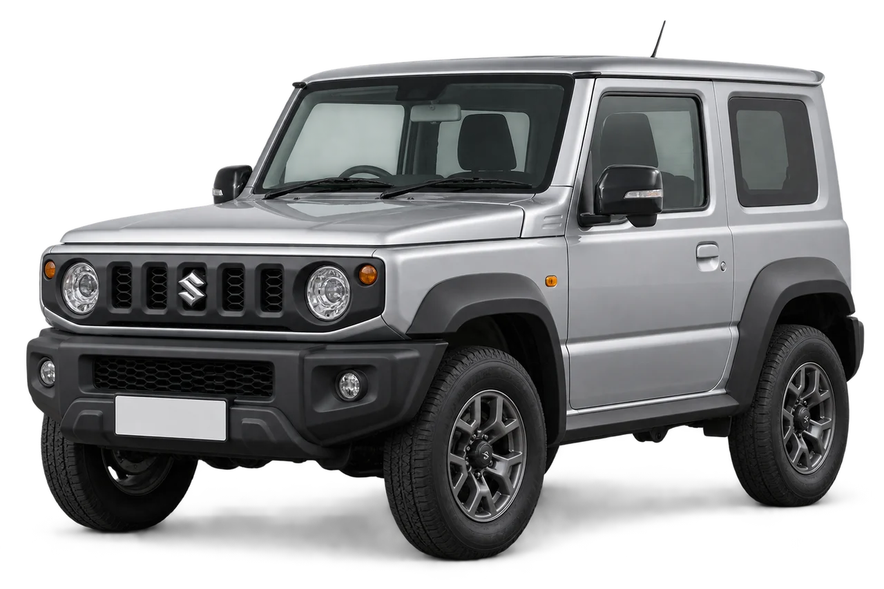 suzuki Jimny · Modelio iliustracija