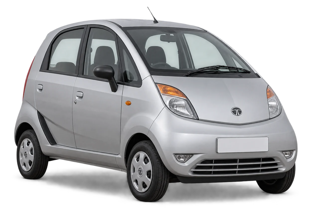 tata Nano · Modelio iliustracija