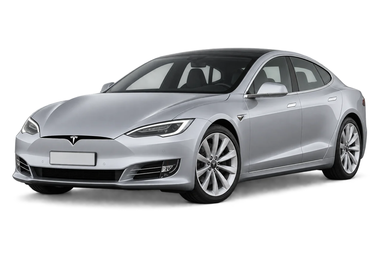tesla Model S · Refresh (2016–2020) · Kartos iliustracija