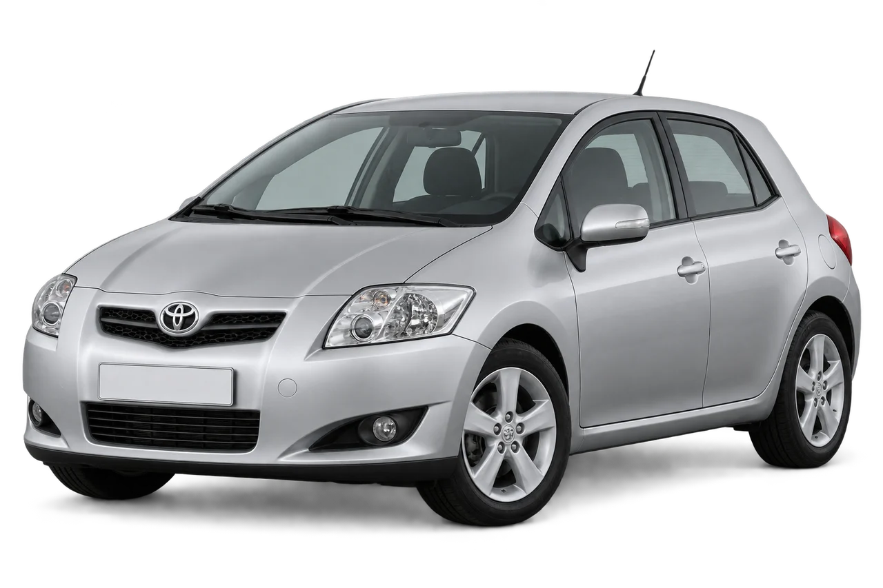 toyota Auris · E150 (2006–2012) · Kartos iliustracija