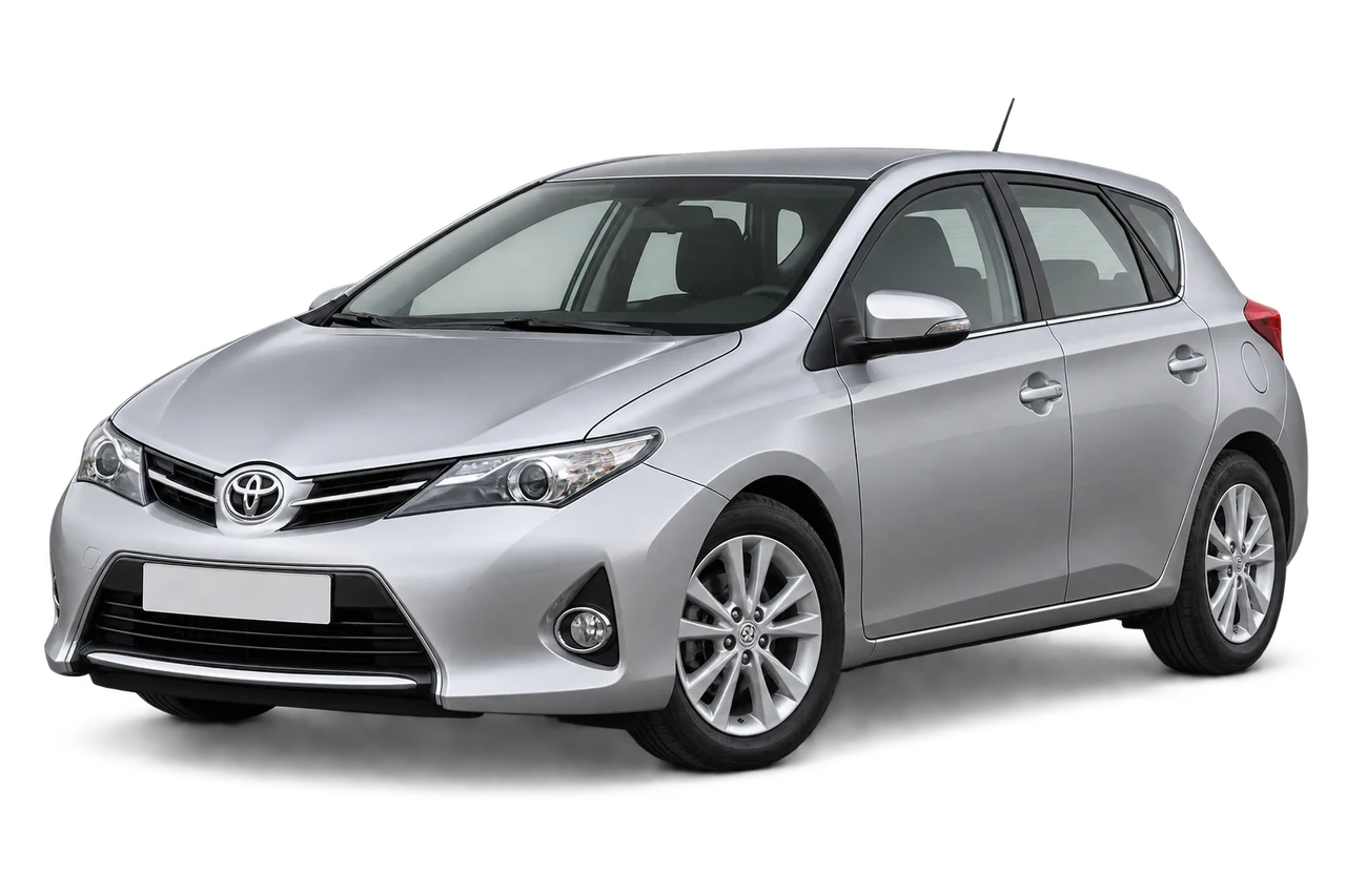 toyota Auris · E180 (2012–2015) · Kartos iliustracija