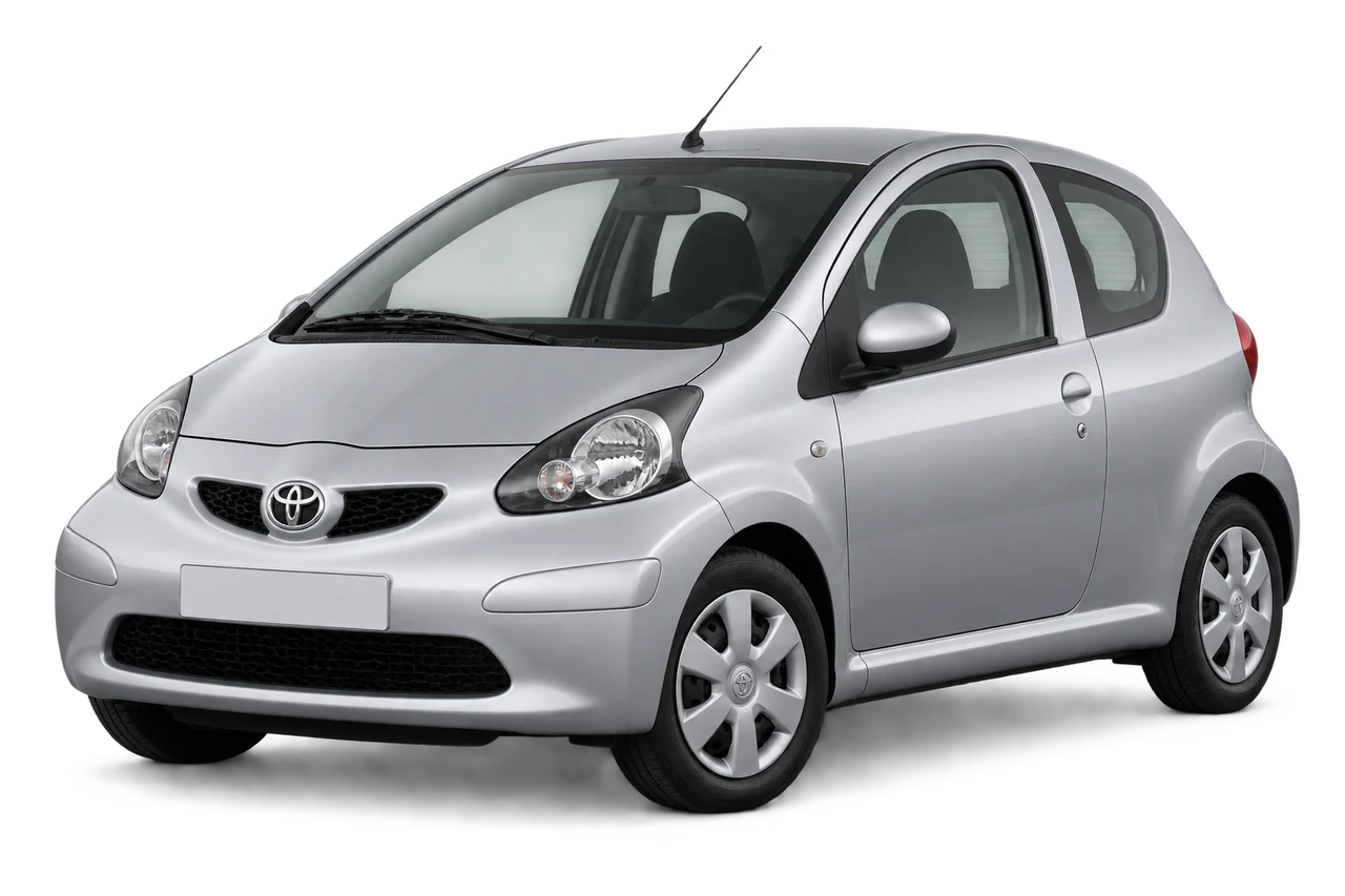toyota Aygo · AB10 (2005–2012) · Kartos iliustracija