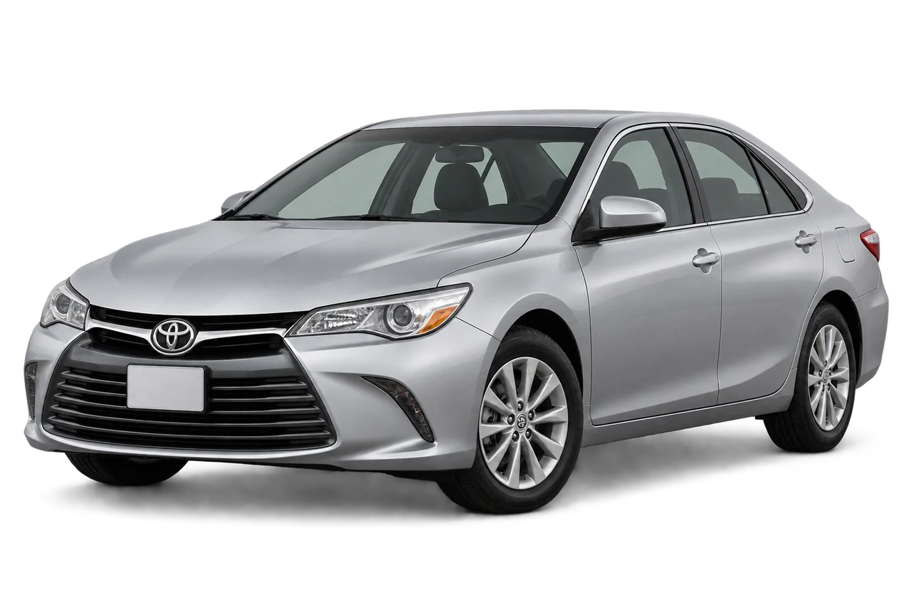 toyota Camry · XV50 FL (2014–2017) · Kartos iliustracija