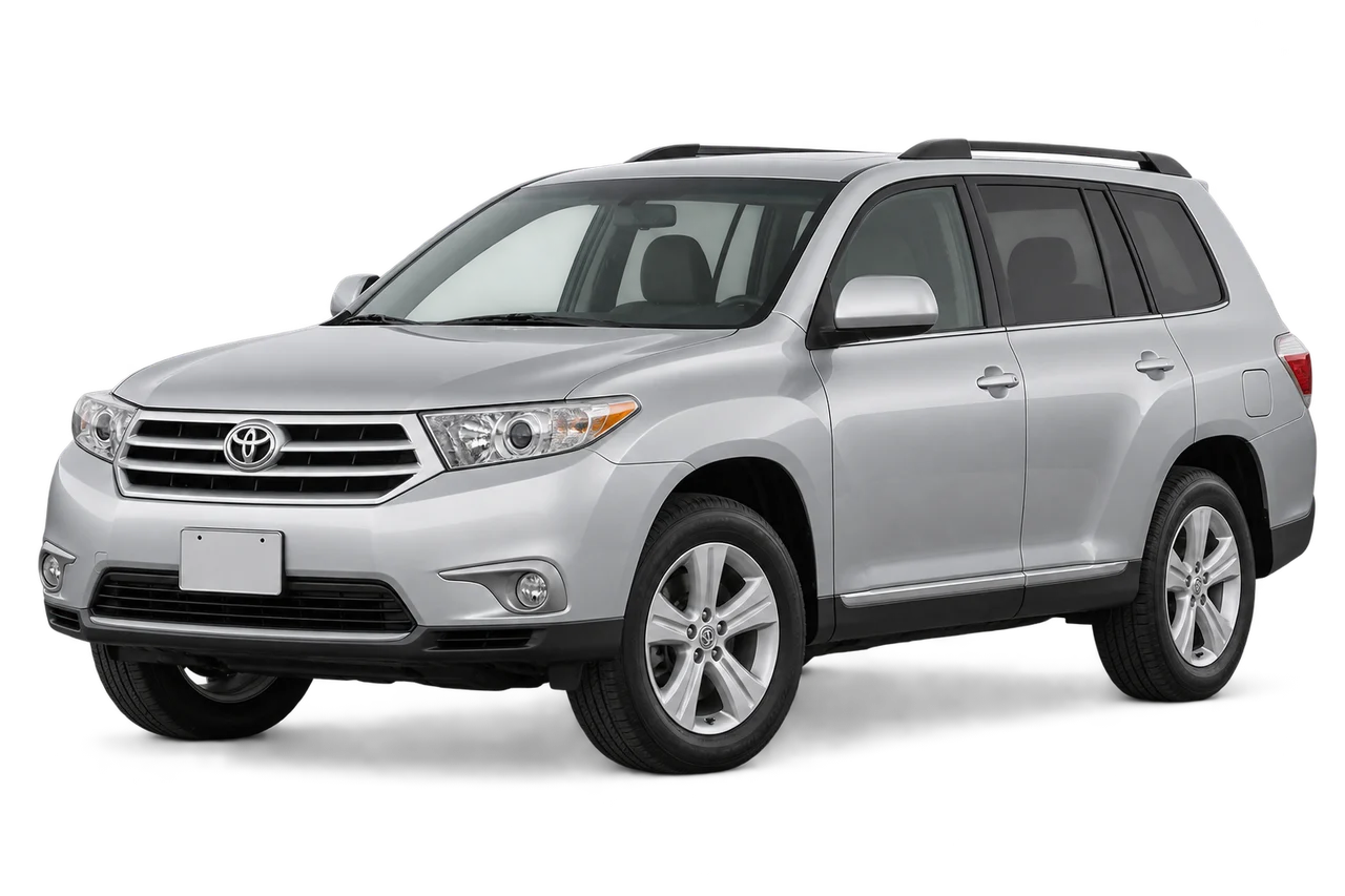 toyota Highlander · XU40 (2007–2013) · Kartos iliustracija
