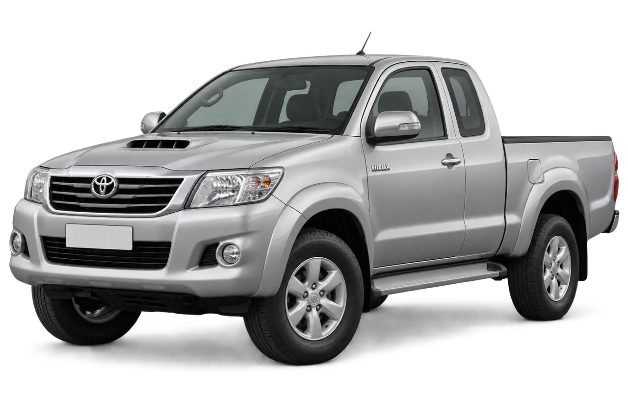 toyota Hilux · N70 FL (2011–2015) · Kartos iliustracija