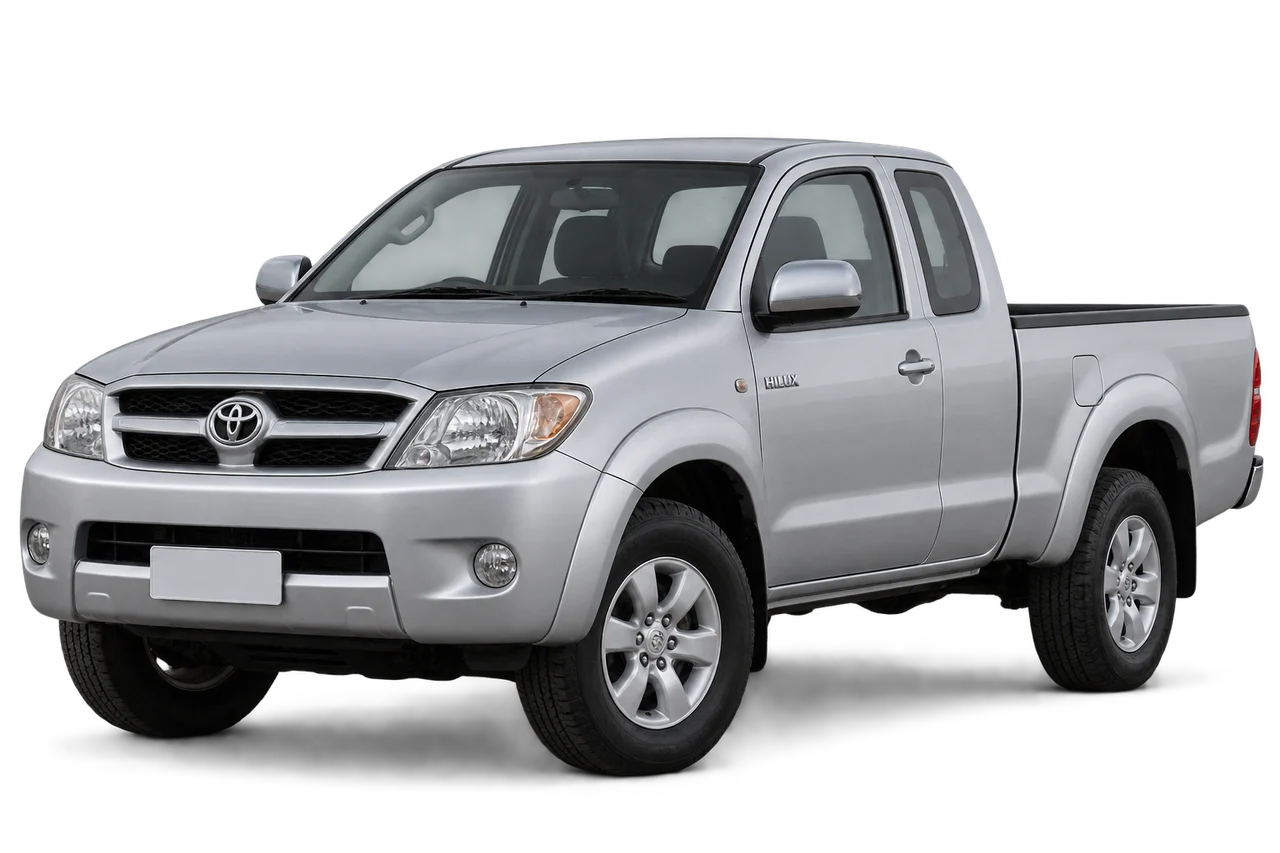 toyota Hilux · N70 (2005–2011) · Kartos iliustracija