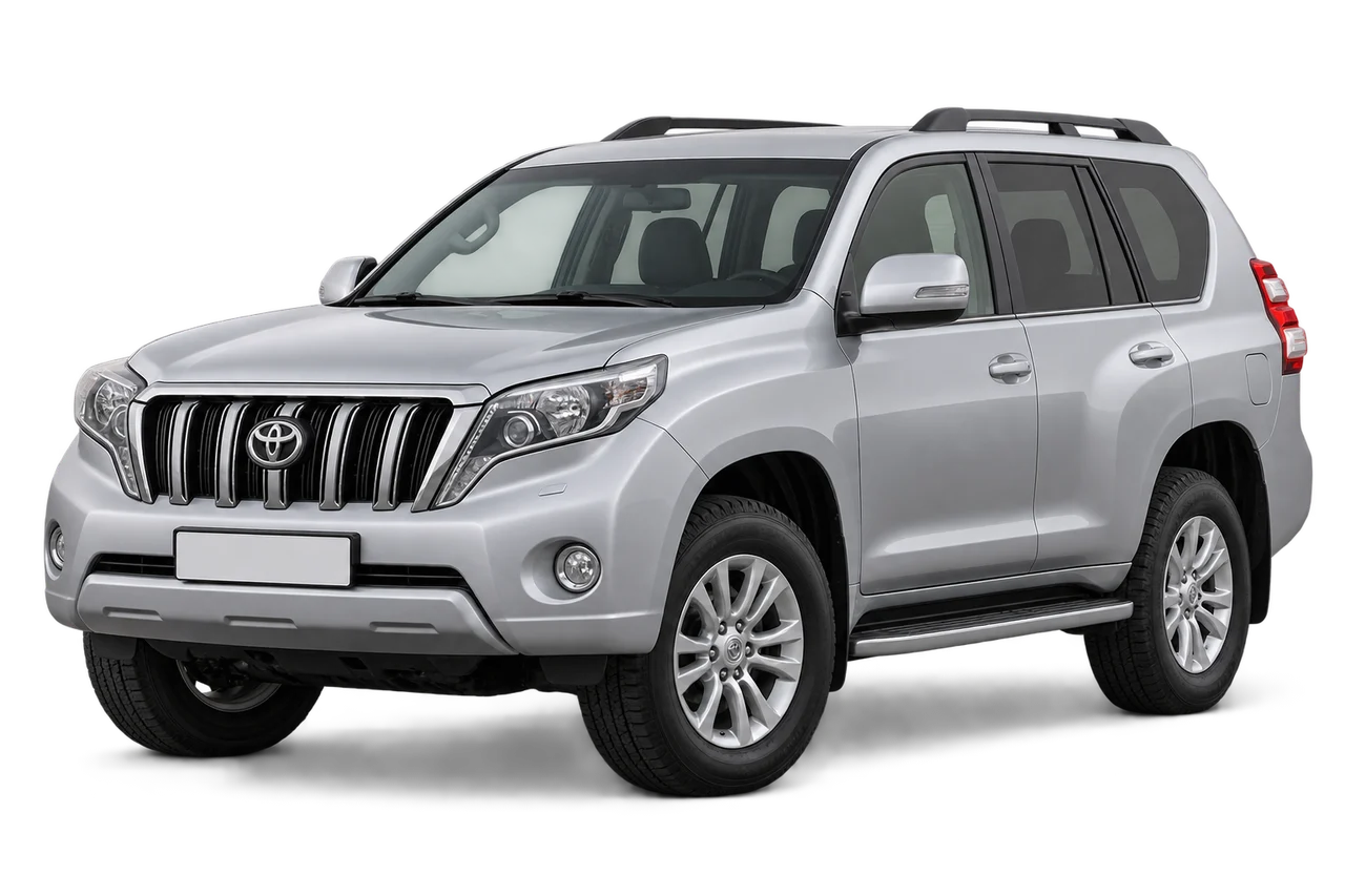 toyota Land Cruiser Prado · J150 FL (2013–2017) · Kartos iliustracija