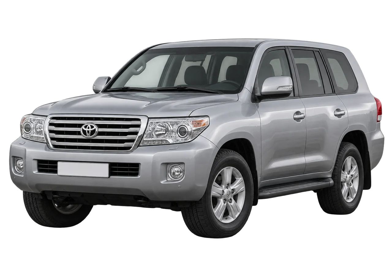 toyota Land Cruiser · J200 (2007–2015) · Kartos iliustracija
