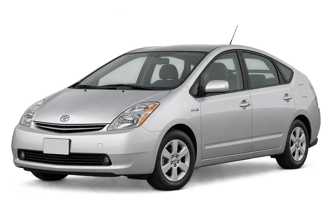toyota Prius · XW20 (2003–2009) · Kartos iliustracija