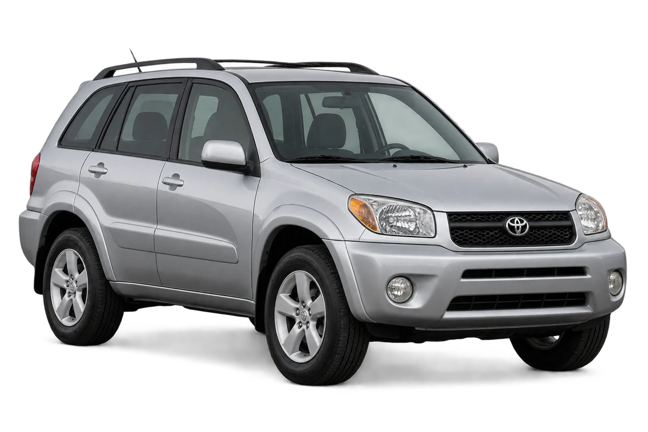 toyota RAV4 · XA20 (2000–2005) · Kartos iliustracija