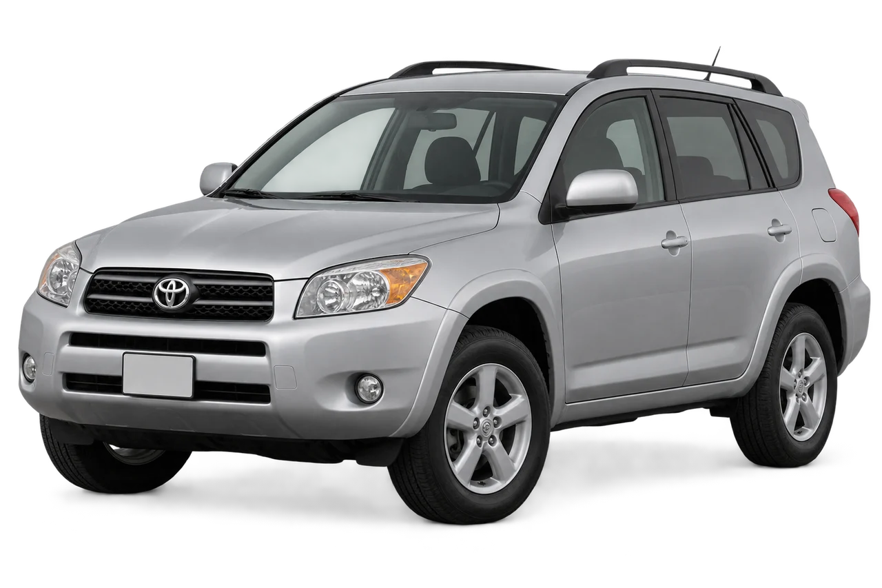 toyota RAV4 · XA30 (2005–2012) · Kartos iliustracija