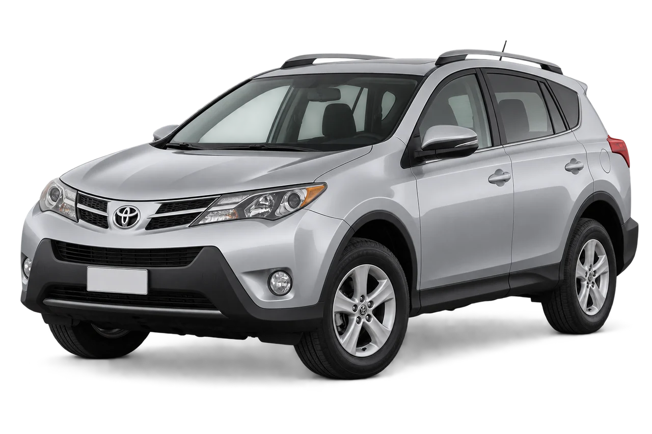 toyota RAV4 · XA40 (2012–2018) · Kartos iliustracija