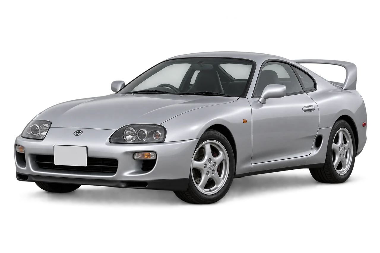 toyota Supra · A80 (1993–2002) · Kartos iliustracija