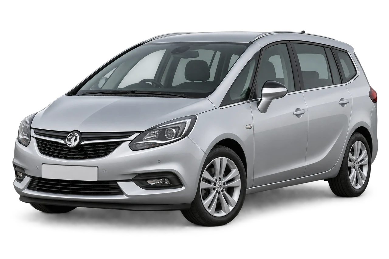 vauxhall Zafira · Modelio iliustracija