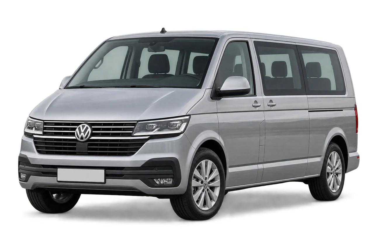 volkswagen Caravelle · Modelio iliustracija