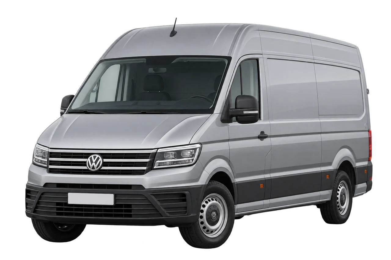 volkswagen Crafter · Modelio iliustracija