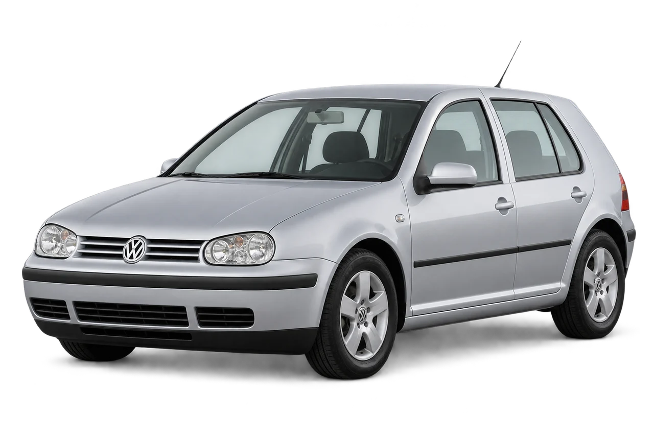 volkswagen Golf · Mk4 (1997–2003) · Kartos iliustracija