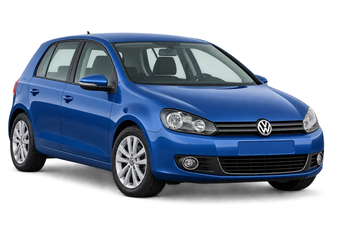 volkswagen Golf · Mk6 (2008–2012) · Kartos iliustracija