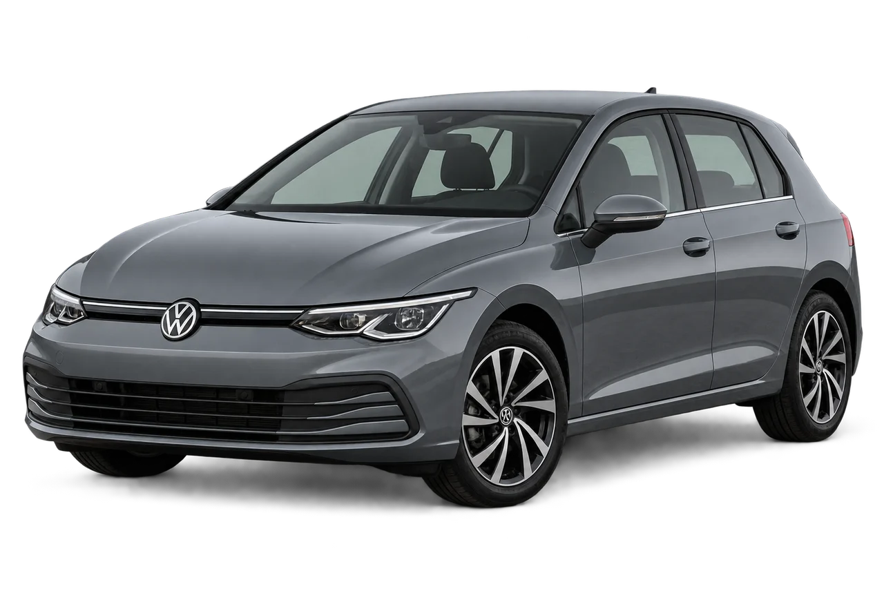 volkswagen Golf · Mk8 (2019–2024) · Kartos iliustracija