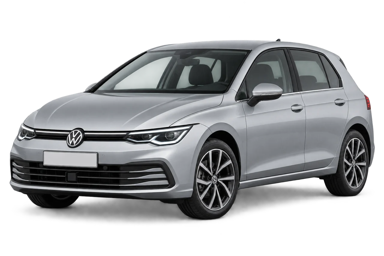 volkswagen Golf · Mk8 FL (2024–dabar) · Kartos iliustracija