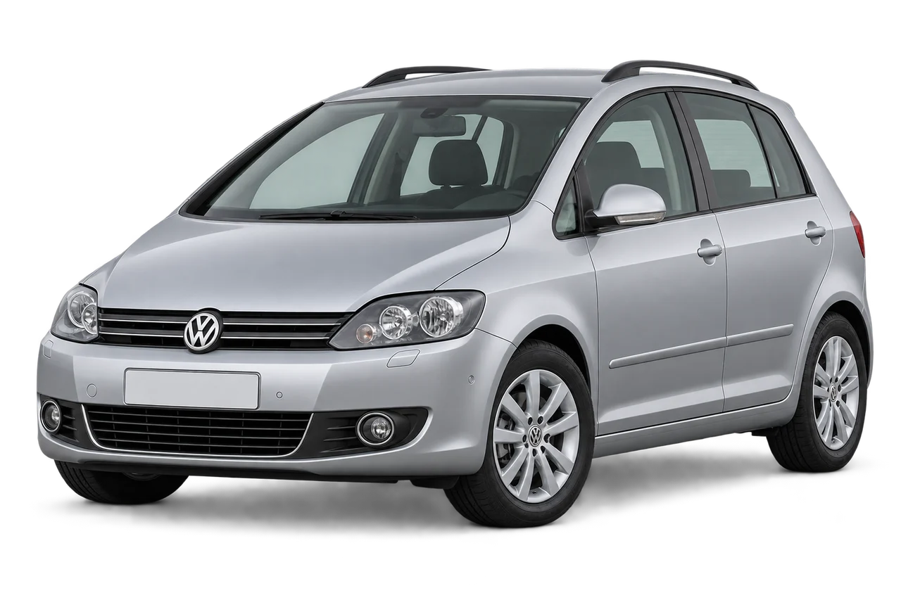 volkswagen Golf Plus · Modelio iliustracija