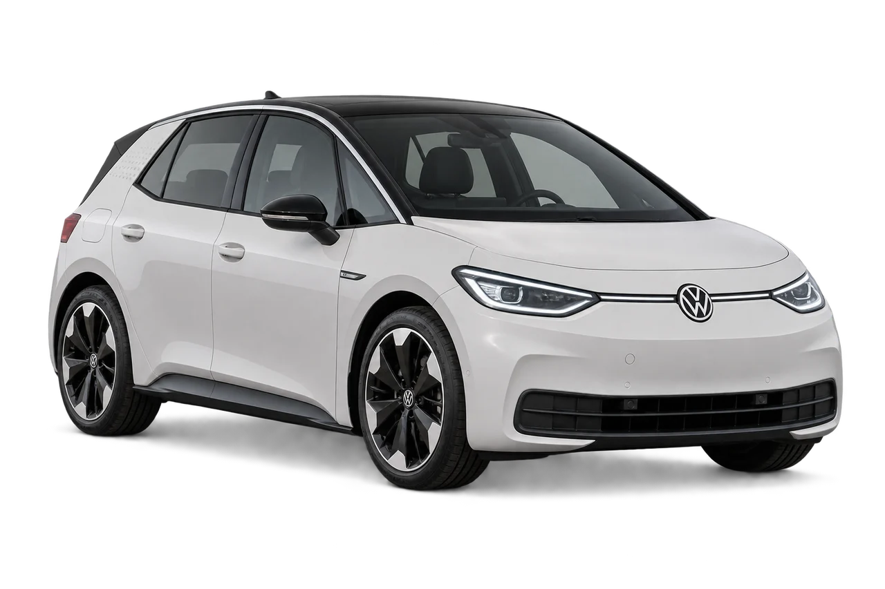 volkswagen ID.3 · Modelio iliustracija