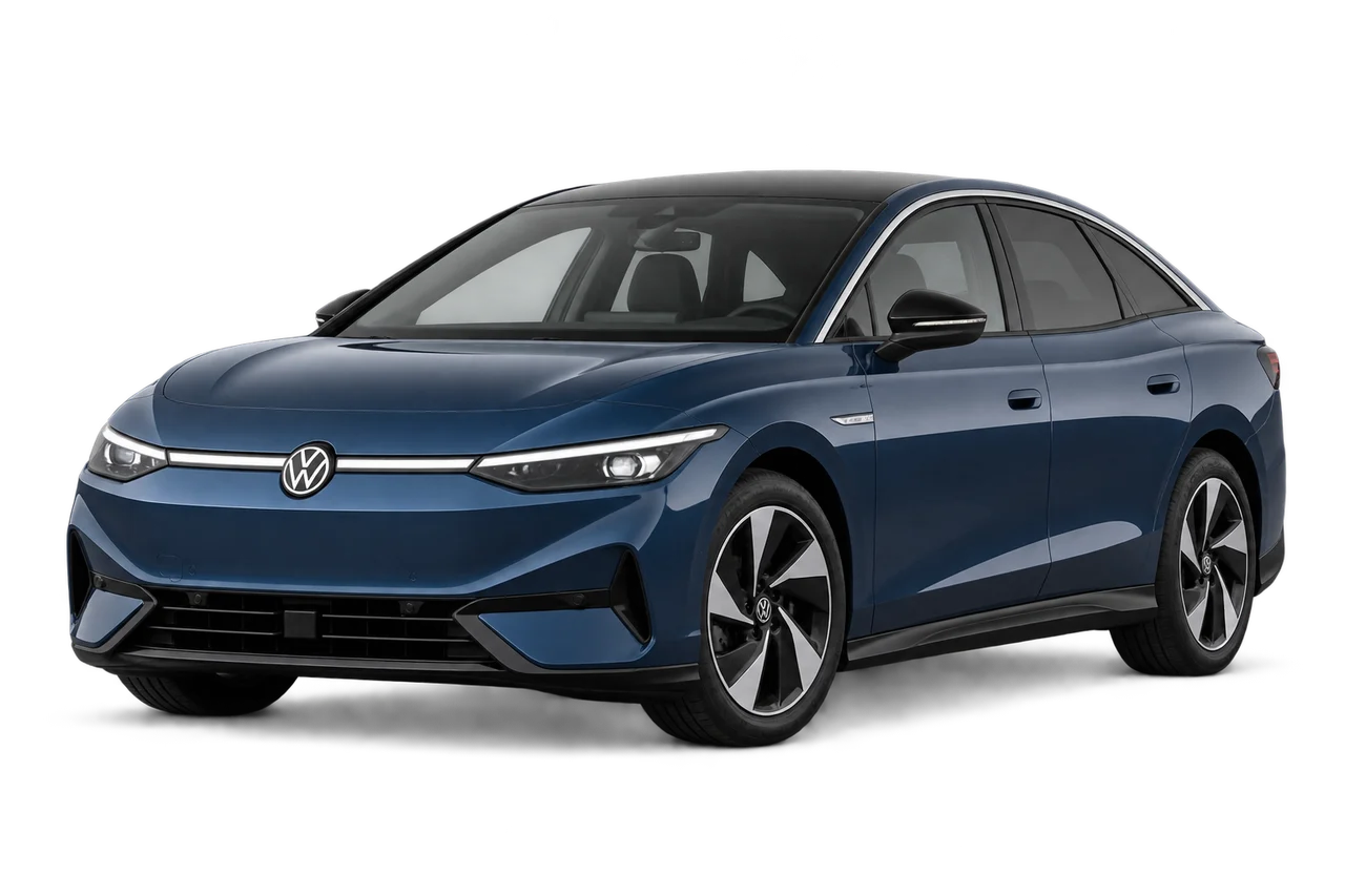 volkswagen ID.7 · Modelio iliustracija