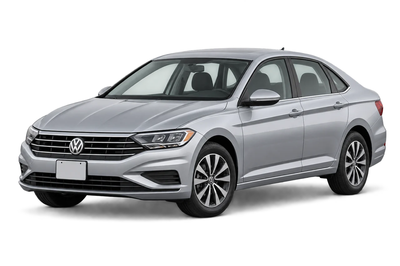volkswagen Jetta · Modelio iliustracija