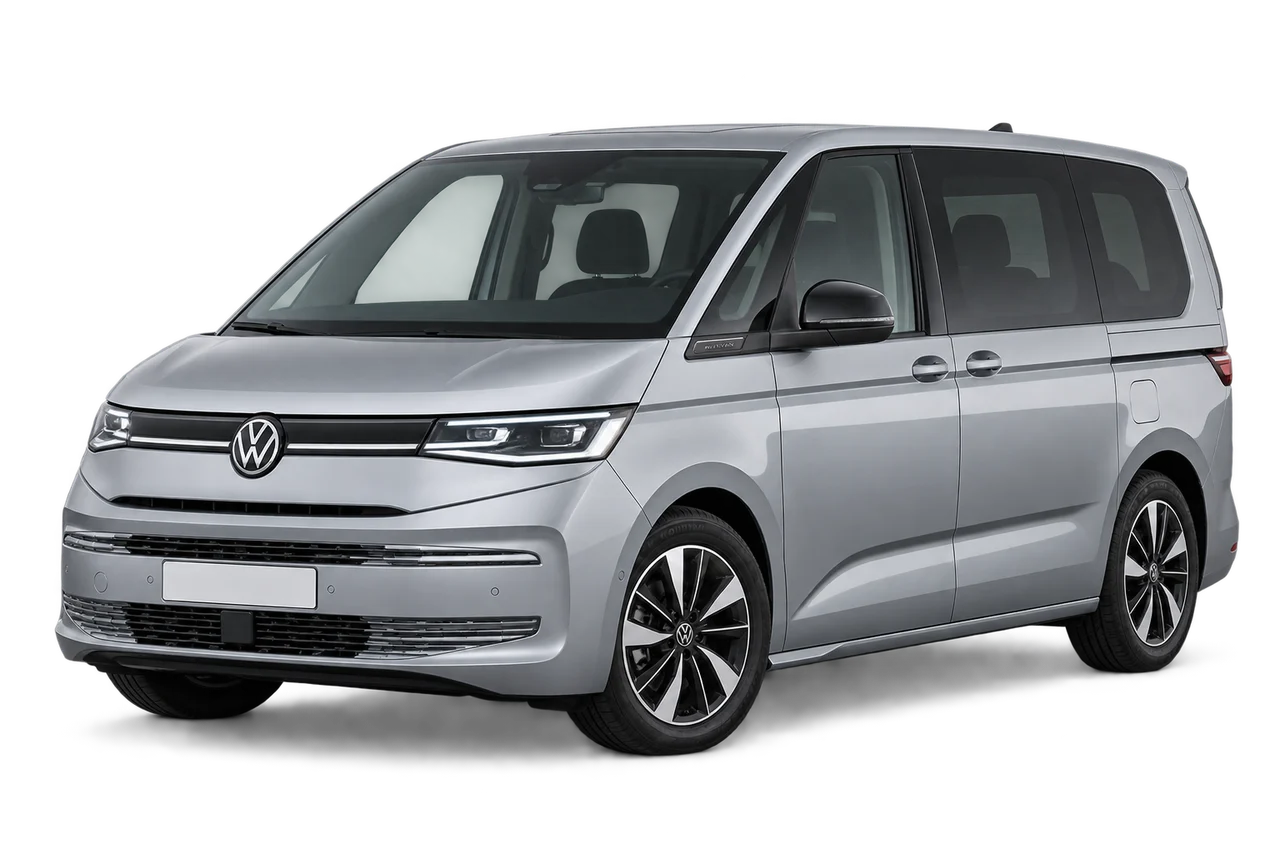 volkswagen Multivan · Modelio iliustracija