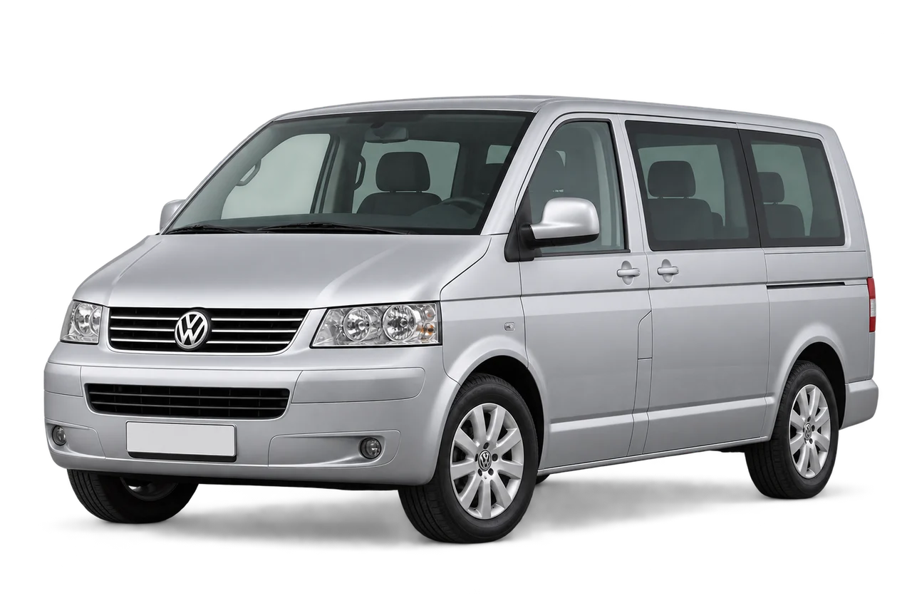 volkswagen Multivan · T5 (2003–2015) · Kartos iliustracija