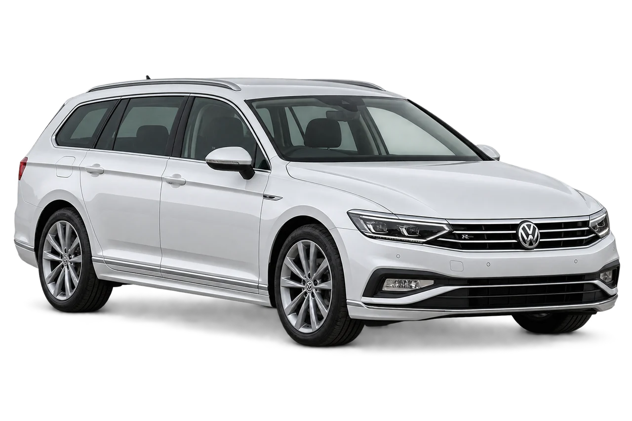 volkswagen Passat · Modelio iliustracija