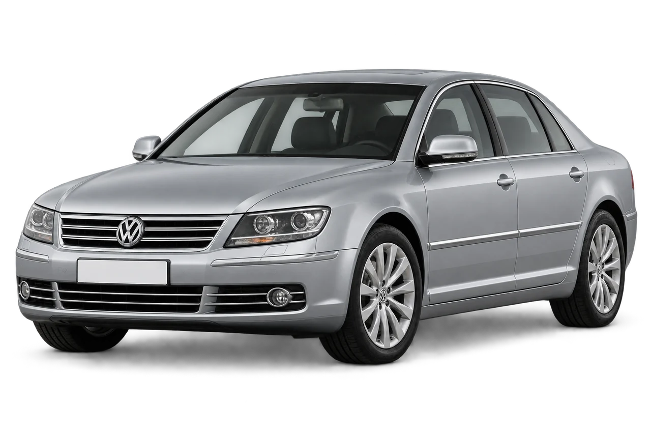 volkswagen Phaeton · Modelio iliustracija