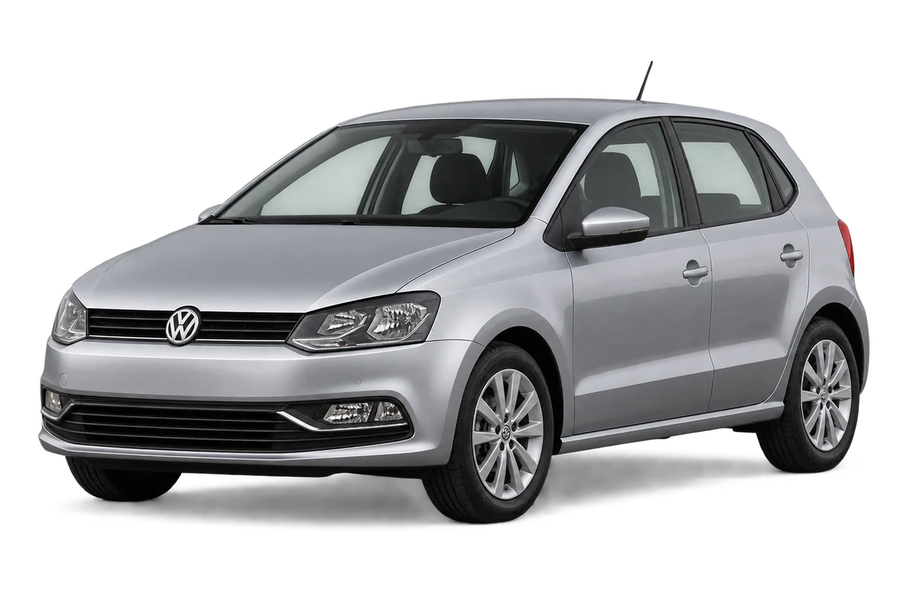 volkswagen Polo · Modelio iliustracija