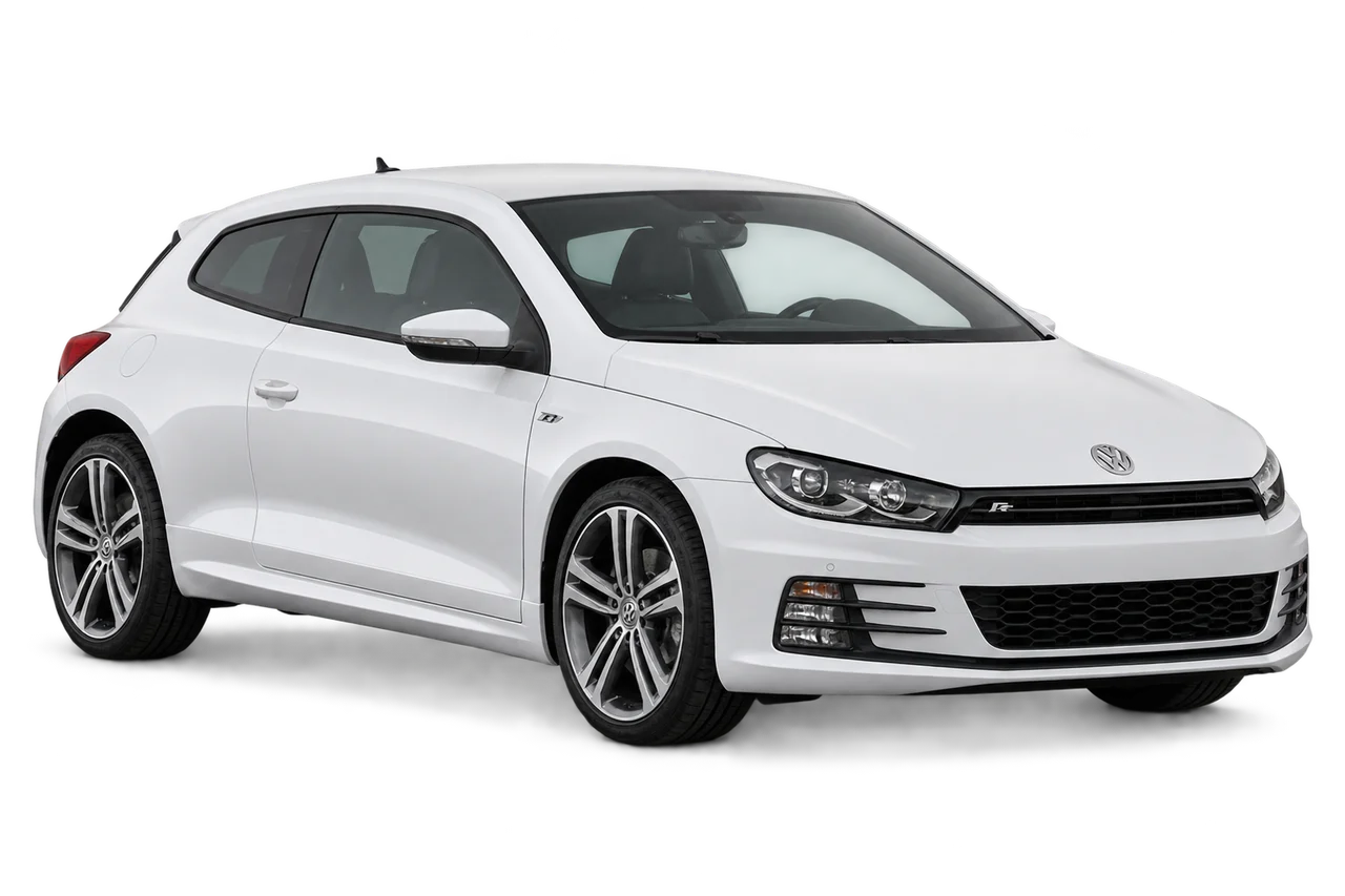 volkswagen Scirocco · Modelio iliustracija