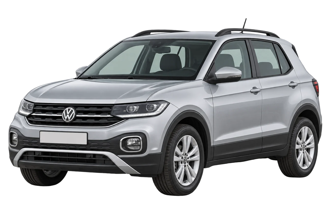 volkswagen T-Cross · C1 (2018–2023) · Kartos iliustracija