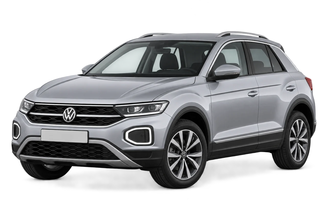 volkswagen T-Roc · Modelio iliustracija