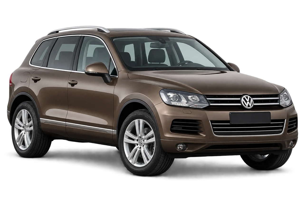 volkswagen Touareg · 7P (2010–2014) · Kartos iliustracija