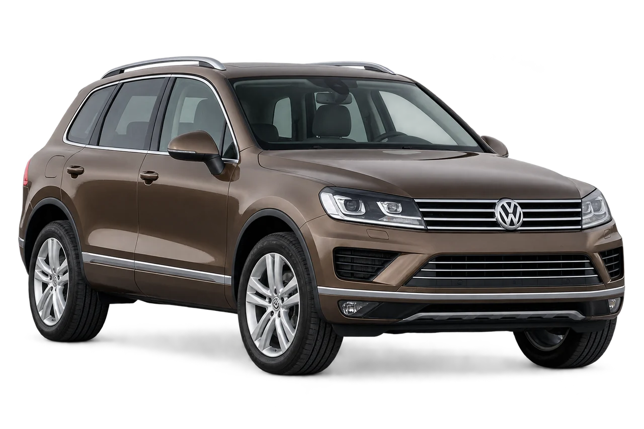 volkswagen Touareg · Modelio iliustracija