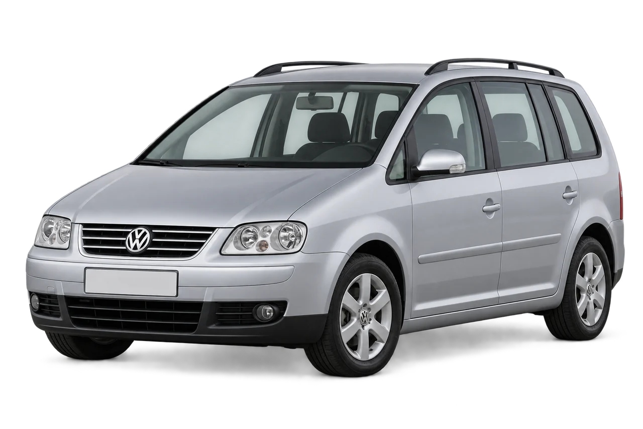 volkswagen Touran · Mk1 (2003–2010) · Kartos iliustracija