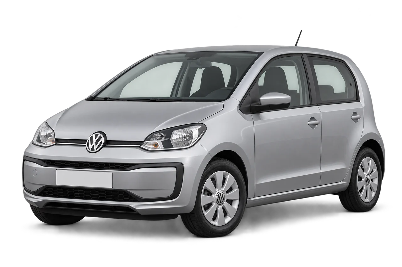 volkswagen Up! · Modelio iliustracija