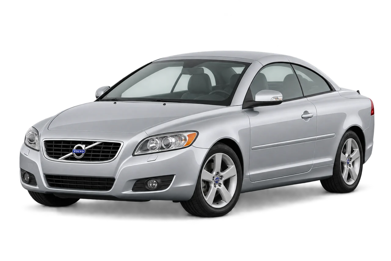 volvo C70 · Modelio iliustracija