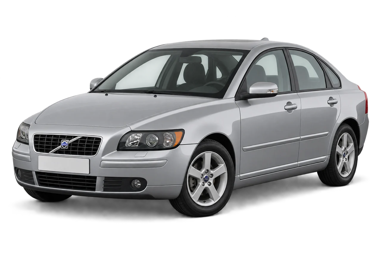 volvo S40 · Mk2 (2004–2007) · Kartos iliustracija