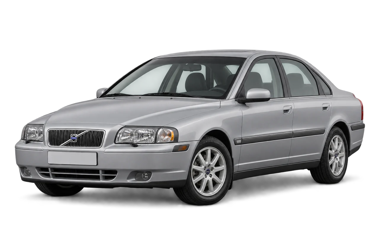 volvo S80 · Mk1 (1998–2006) · Kartos iliustracija